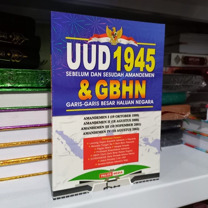 Jual UUD 1945 DAN GBHN UKURAN BESAR A5 Shopee Indonesia