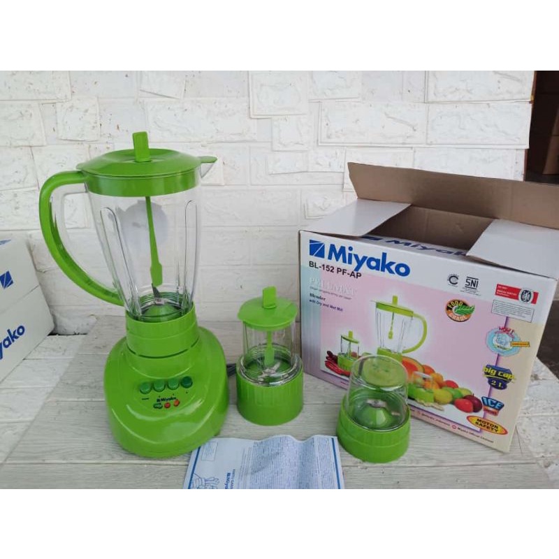 Jual Blender Miyako Bl Pf Ap Tabung Bahan Mika Plastik Shopee