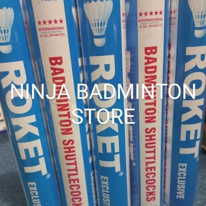 Jual Cock Roket Biru Shuttlecock Kok Roket Biru Exclusive Shopee