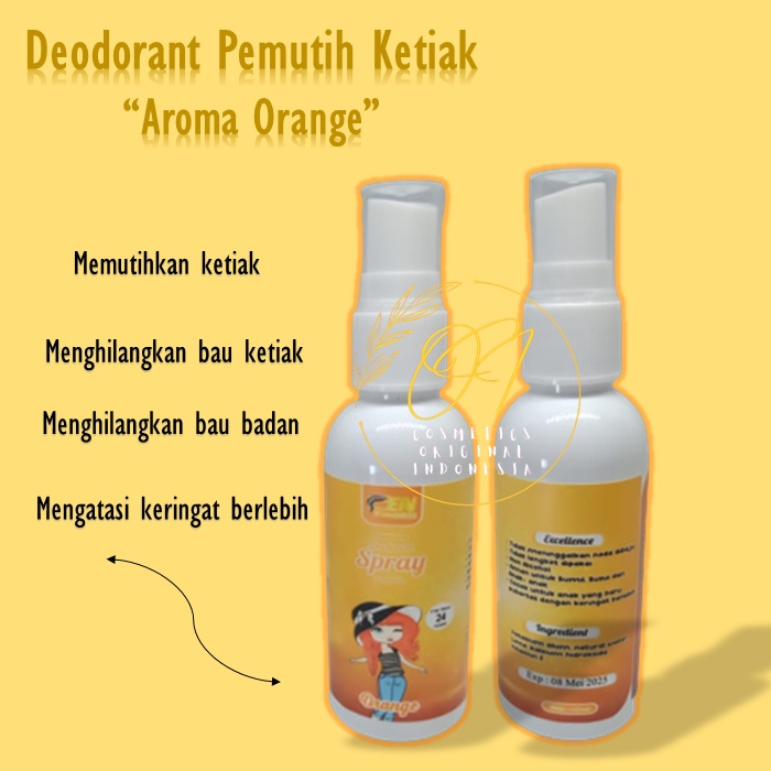 Jual Original Butuh Deodorant Spray Bpom Butuh Deodorant Bahan