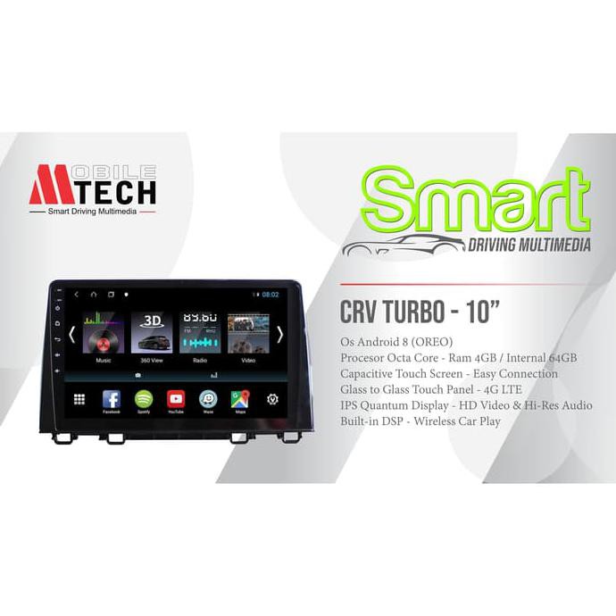 Jual Mtech Head Unit Honda CRV Turbo Android 4G LTE Mobil Shopee