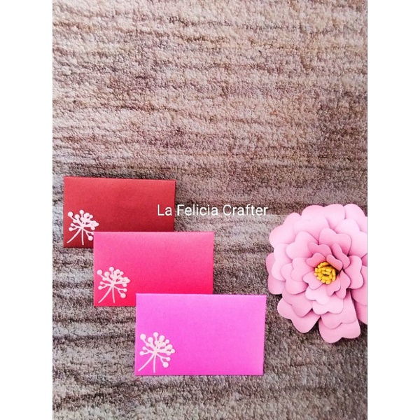 Jual Kartu Ucapan Mini Set Amplop Blank Card Greetings Card Kartu