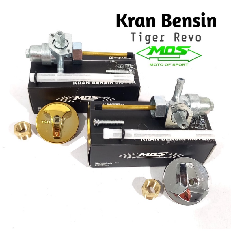 Jual KRAN BENSIN MODEL TIREV TIGER REVO MOS DENGAN ADAPTOR DRAT