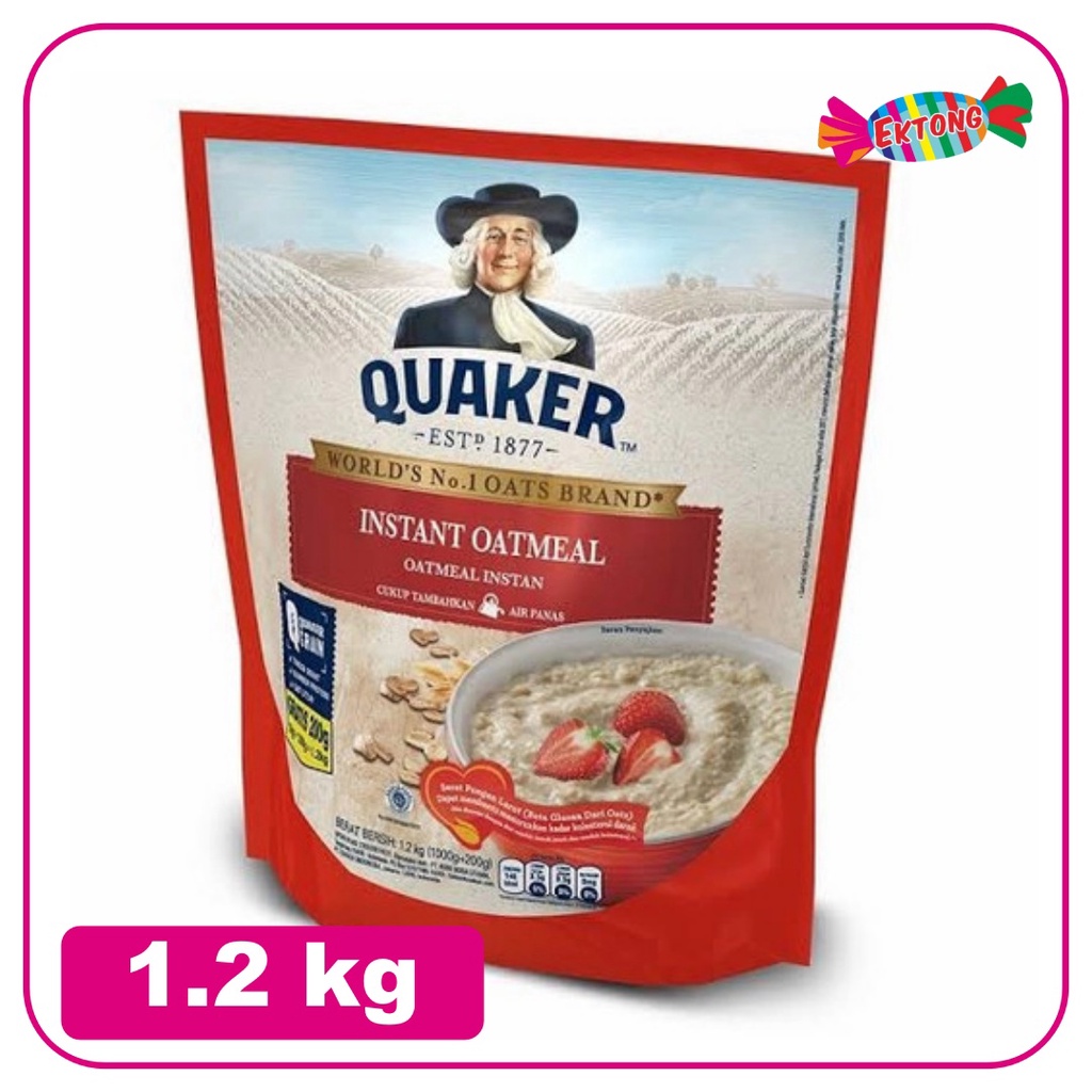 Jual QUAKER INSTANT 1200GR Shopee Indonesia