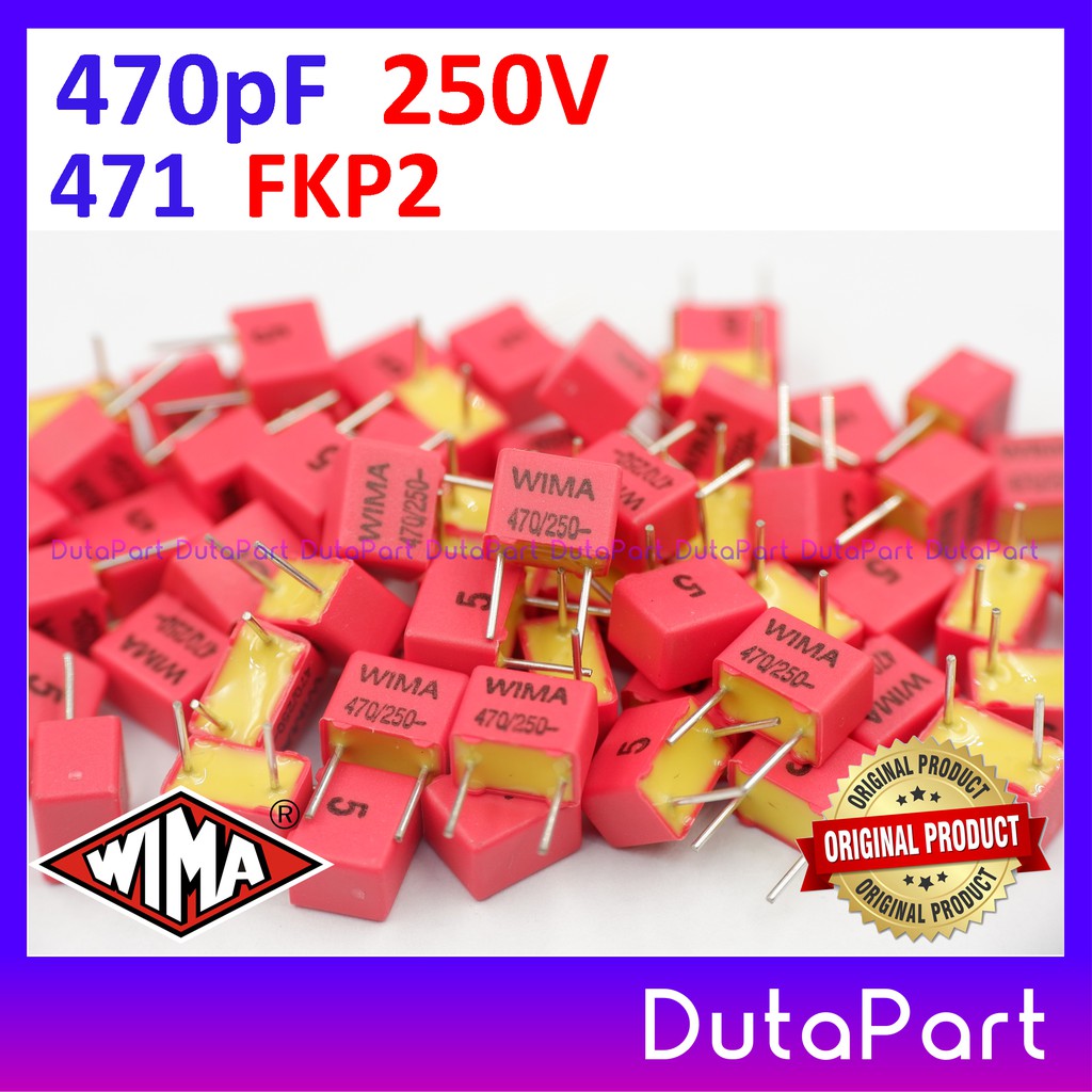 Jual V Pf Fkp Fkp Wima Film Capacitor Made In Germany