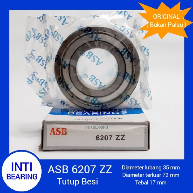 Jual Ball Bearing Zz Asb Asli Original Laher Bantalan Zz Tutup