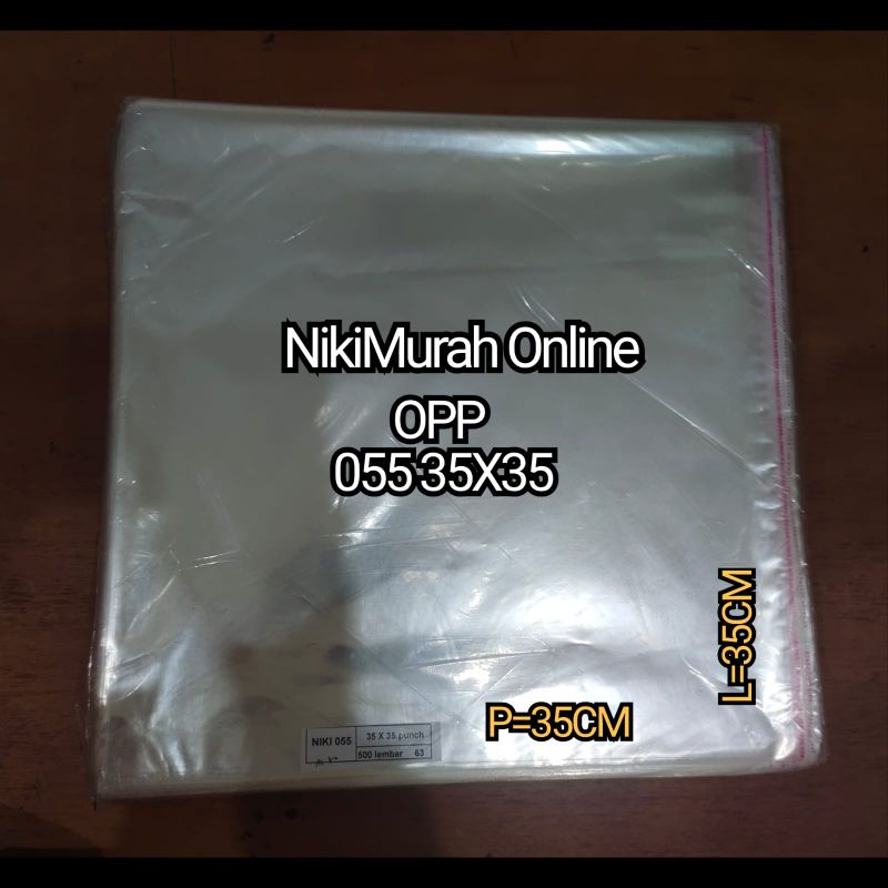 Jual Plastik Opp Packing Baju Tebal Macam Macam Ukuran Isi