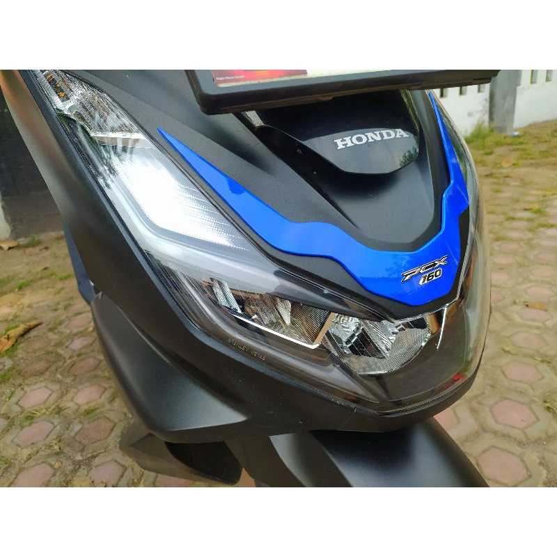 Jual GARNISH KIPS RACING ALIS PCX 160 Garnish Lampu Depan PCX 160