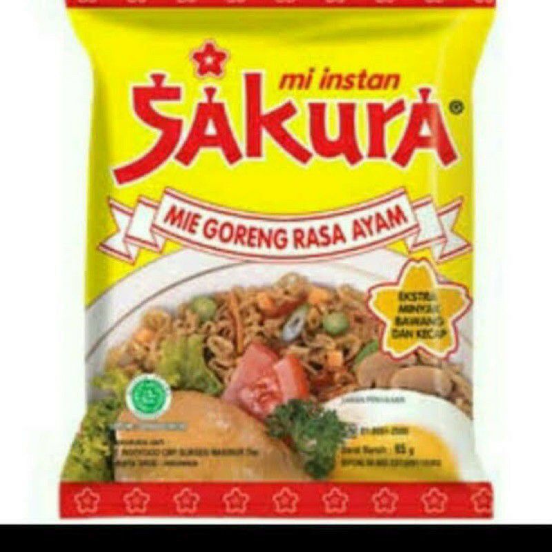 Jual Sakura Mie Goreng 65gr Shopee Indonesia