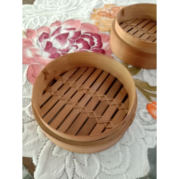 Jual READY STOK Klakat Dimsum 15cm Kukusan Bambu Shopee Indonesia