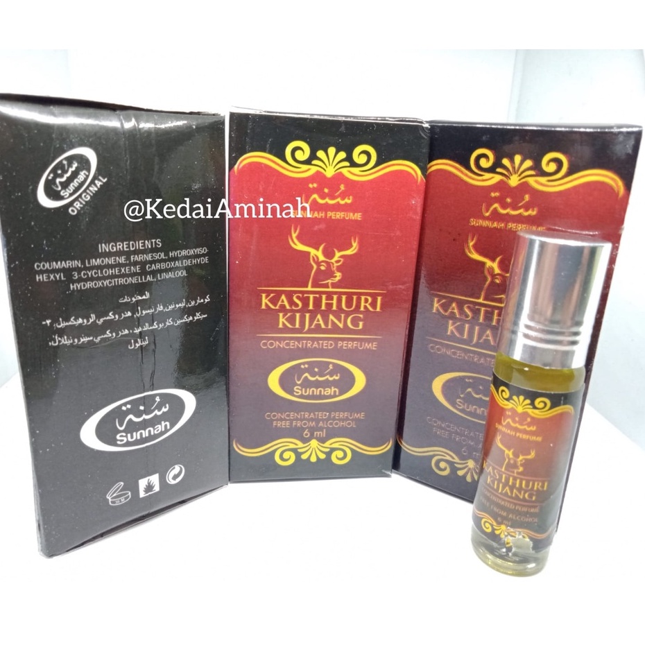 Jual Parfum Minyak Wangi Kasthuri Kijang Sunnah Ml Shopee Indonesia