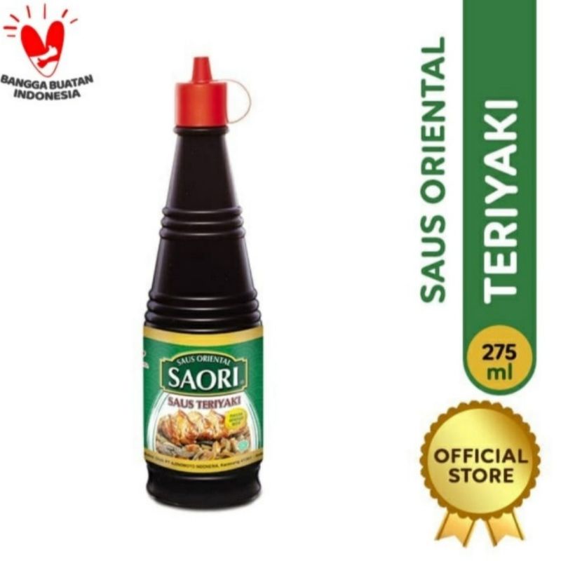 Jual AJINOMOTO SAORI SAUS TERIYAKI 275 ML ORIGINAL Shopee Indonesia