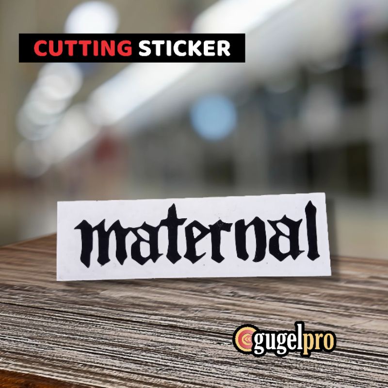 Jual Sticker Cutting Stiker Maternal Shopee Indonesia