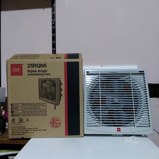 Jual COD READY KDK EXHAUST FAN HEXOS DINDING 25RQN5 25 RQN 10