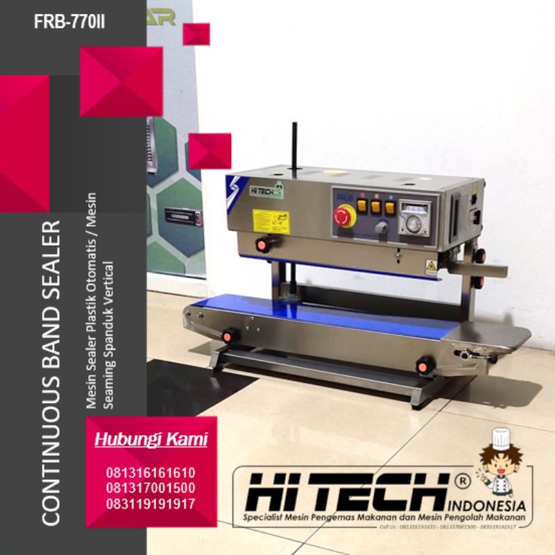 Jual Continuous Band Sealer Hualian Vertical Frb Ii Sealer Plastik