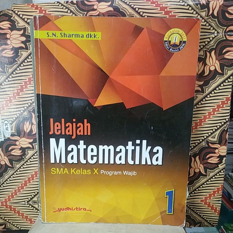 Jual Buku Matematika Yudhistira Kelas Sma Program Wajib Shopee