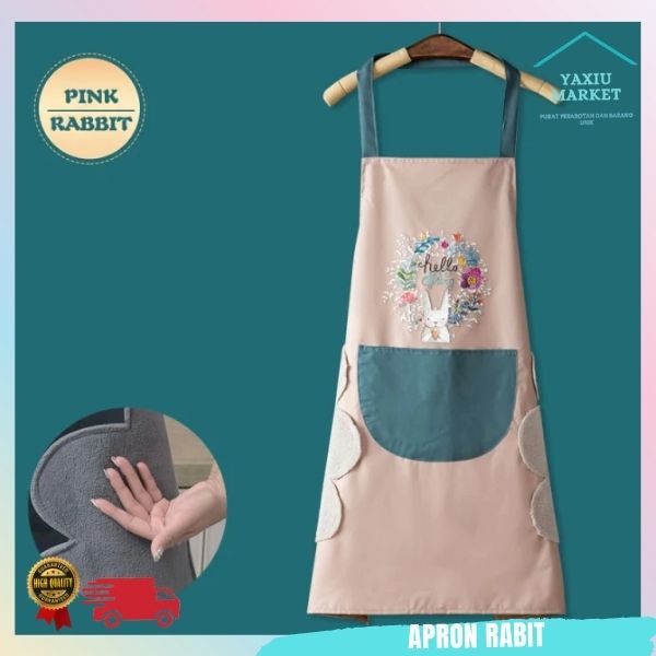 Jual Celemek Masak Apron Dapur Anti Air Minyak Bisa Lap Tangan Shopee