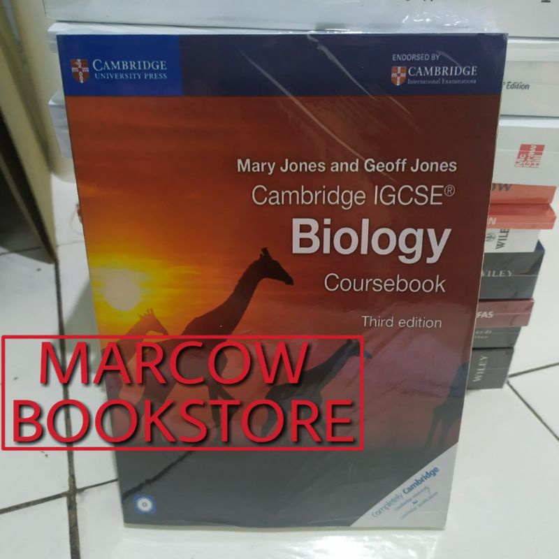 Jual Buku Cambridge IGCSE Biology Coursebook Third Edition Shopee