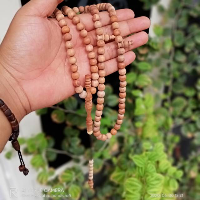 Jual Tasbih Kayu Cendana Jawa Mm Shopee Indonesia