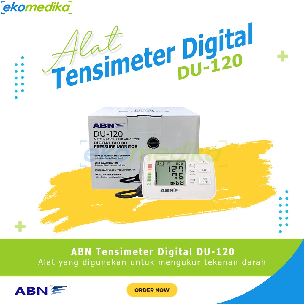 Jual Tensimeter ABN Digital DU 120 Atau Tensi Digital Alat Ukur