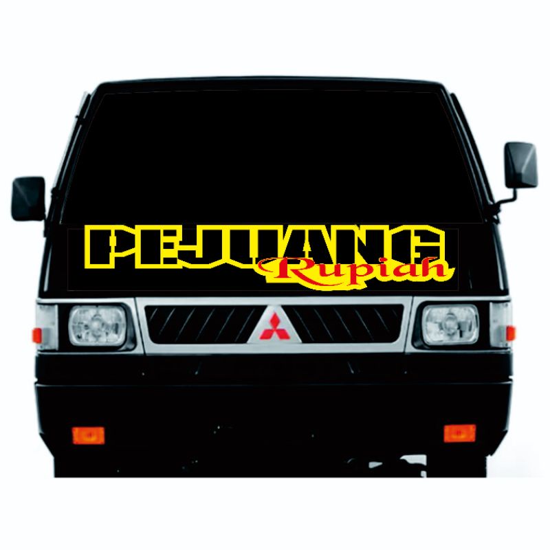 Jual Stiker Mobil Sticker Cutting Pejuang Rupiah Buat Kabin Depan L