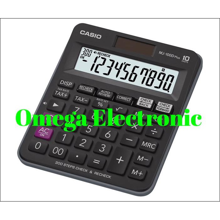 Jual Casio Desktop Mj D Plus Kalkulator Meja Check Correct Mj