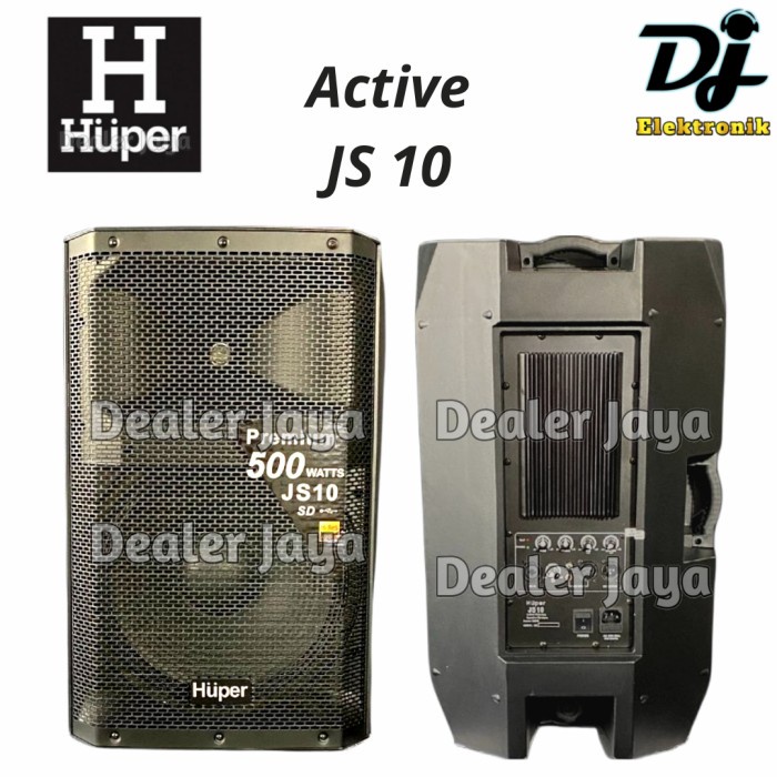 Jual Speaker Aktif Huper Js Js Inch Shopee Indonesia