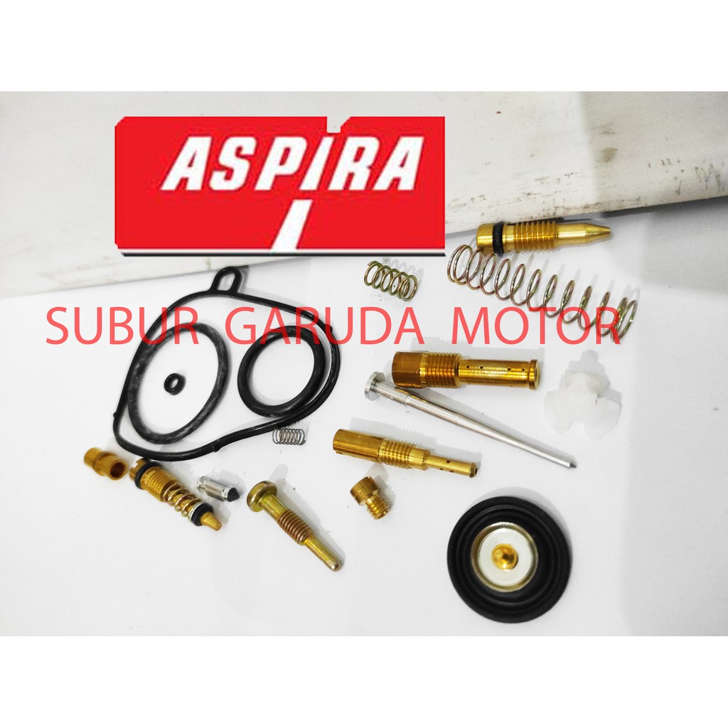 Jual REPAIR KIT KARBURATOR SUPRA X 125 KARISMA KPH MERK ASPIRA ASTRA