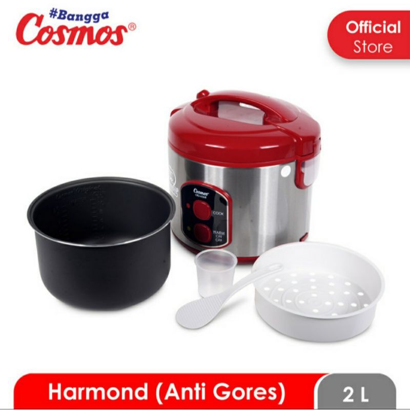 Jual Rice Cooker Cosmos Harmond CRJ 6368 2 Liter Anti Gores Magic