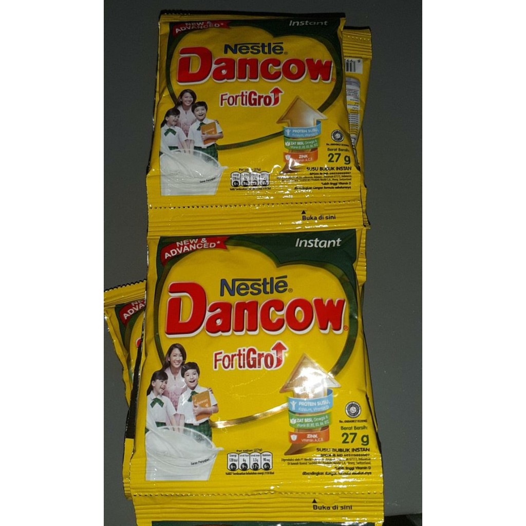 Jual Dancow Susu Bubuk Putih 1 Renceng Shopee Indonesia