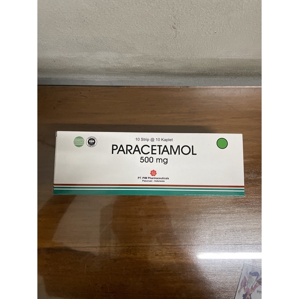 Jual Paracetamol Tablet Mg Strip Kaplet Shopee Indonesia