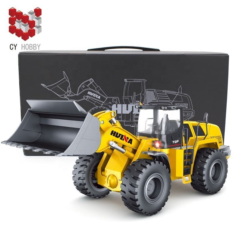 Jual Rc Huina Metal Alat Berat Loader Wheel Loader Alloy Ch