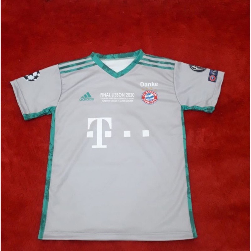 Jual Jersey GK Kiper Bayern Munchen 2020 Full Printing Custom Shopee