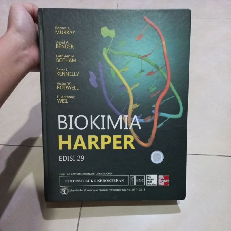 Jual Biokimia Harper Edisi 29 Original Second Preloved Bekas Bagus Asli