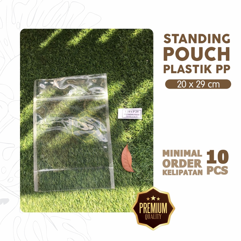 Jual ECER Standing Pouch Plastik Plastik Klip STP 20x29 20 X 29