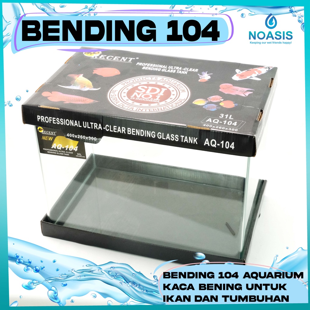 Jual Aquarium Aquascape Bending Import Glass Tank Recent Aq Gojek