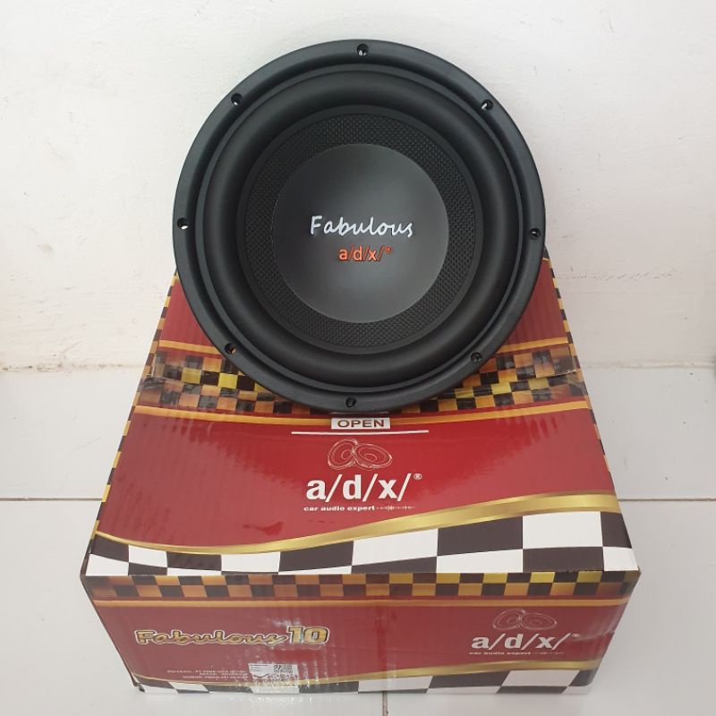 Jual Subwoofer ADX Fabulous 10 Inch 400 Watt Double Coil Shopee Indonesia