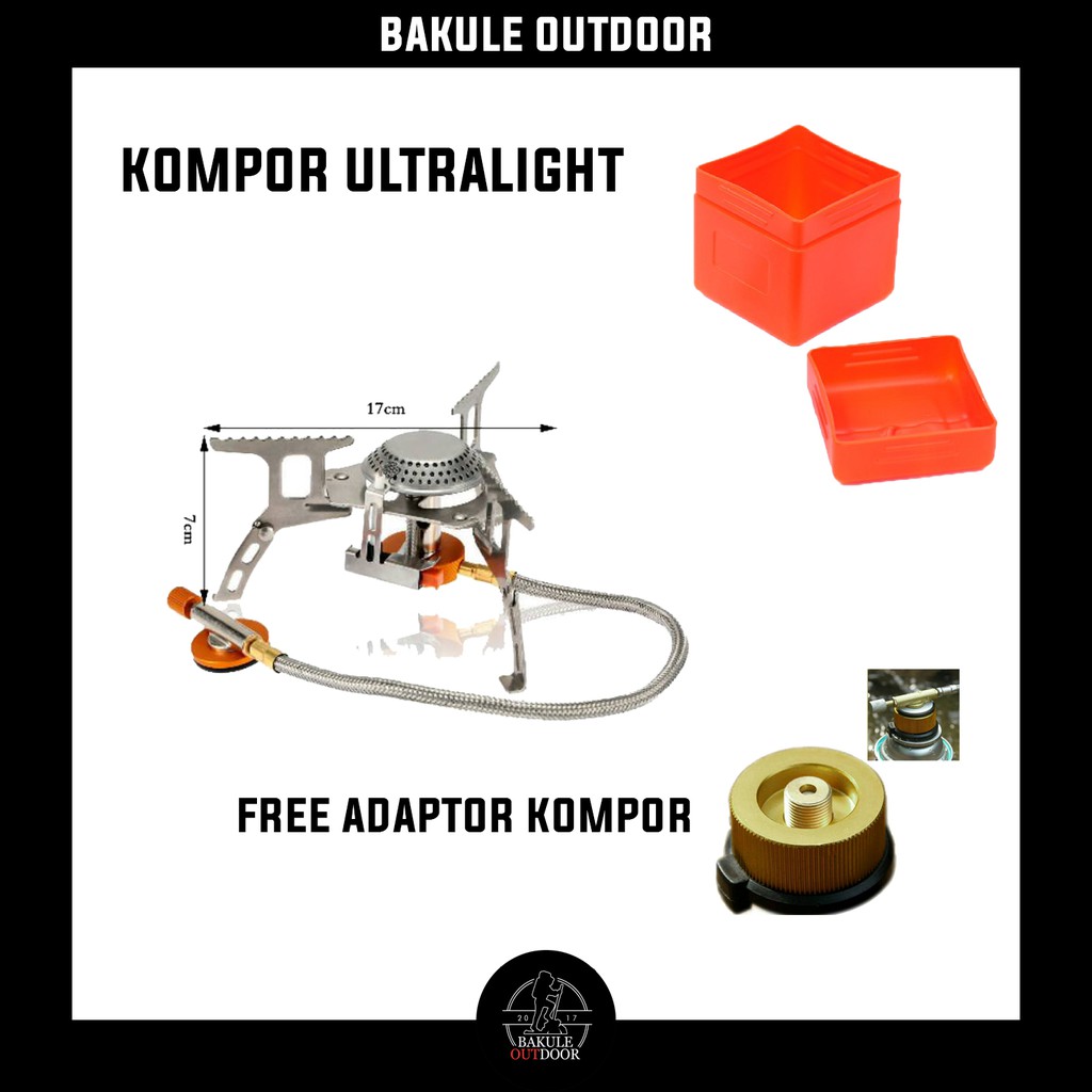 Jual Kompor Camping Ultralight Tungku Tembaga Kompor Ultralight 3900W