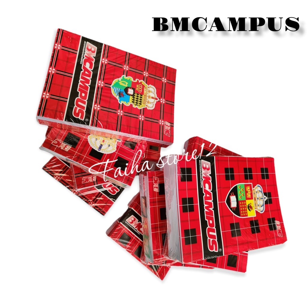 Jual Buku Tulis Bm Campus Lembar Ukuran Boxy Shopee Indonesia