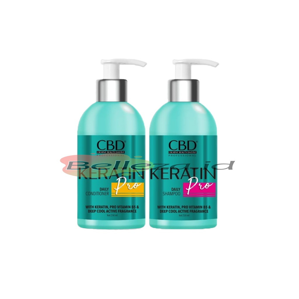 Jual Cbd Professional Keratin Pro Daily Shampoo Conditioner Ml