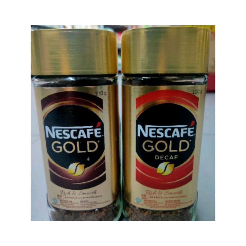 Jual Nescafe Gold Rich Smooth Nescafe Gold Decaf Rich Smooth