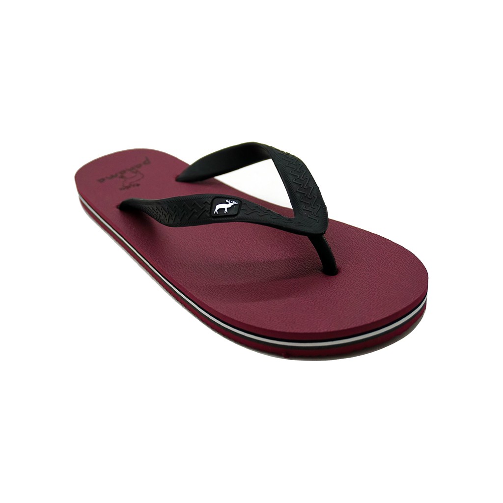 Jual Panama Classic Men M Maroon Black Sandal Jepit Pria Sendal Karet