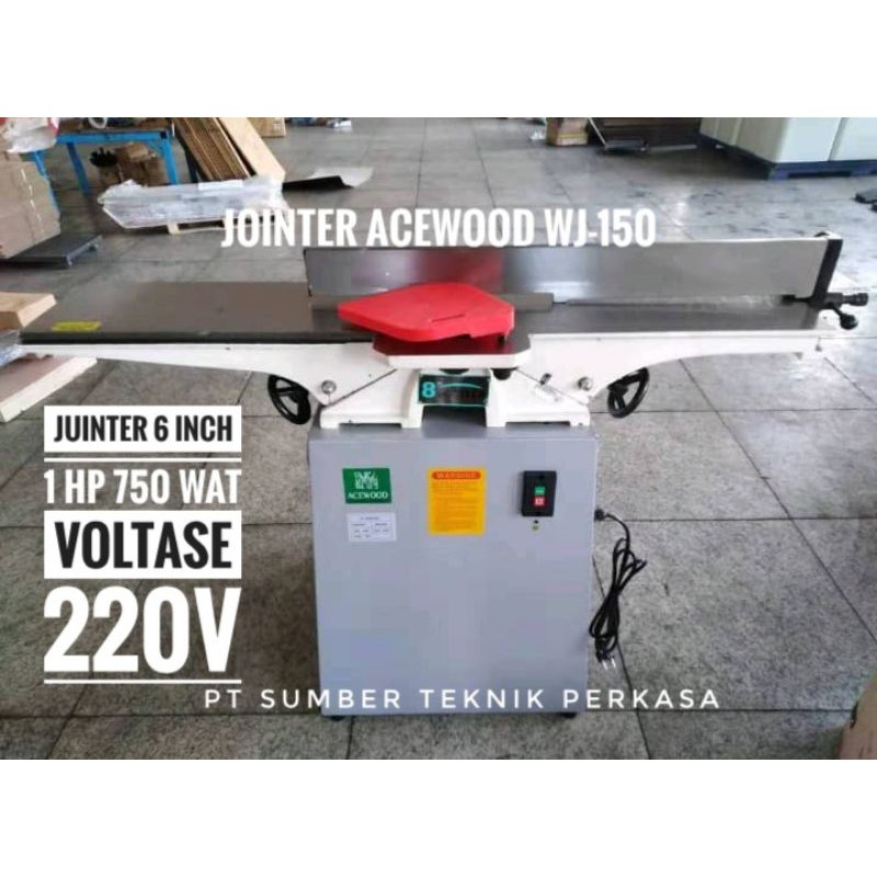 Jual MESIN JOINTER ACEWOOD WJ 150 MESIN PENYIKU KAYU Shopee Indonesia