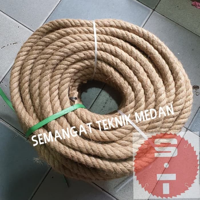 Jual Mm Tali Kapal Manila Tarik Tambang Dadung Tampar Tebal Mm