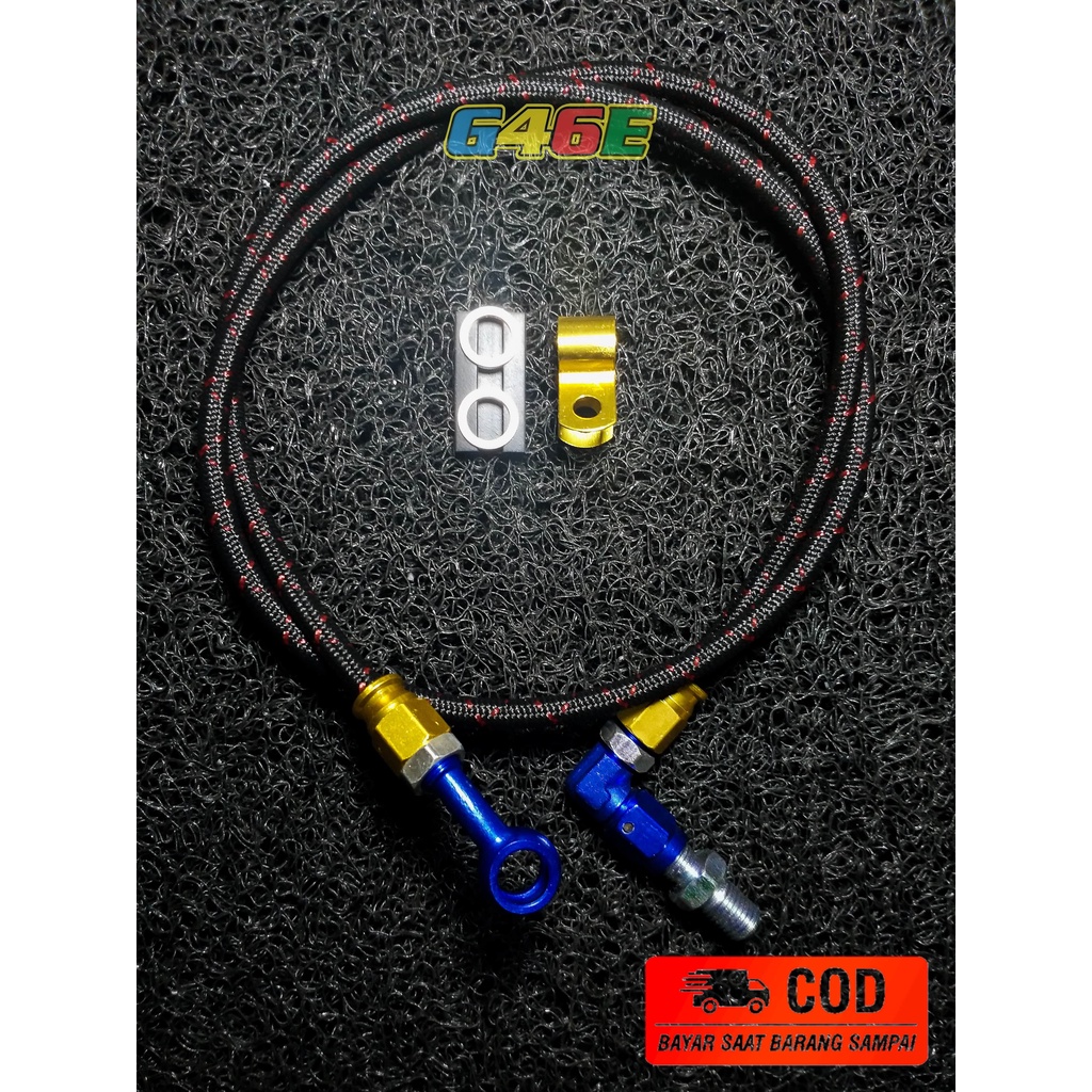 Jual Kabel Selang Rem Depan Model Serat Universal Honda Yamaha Beat