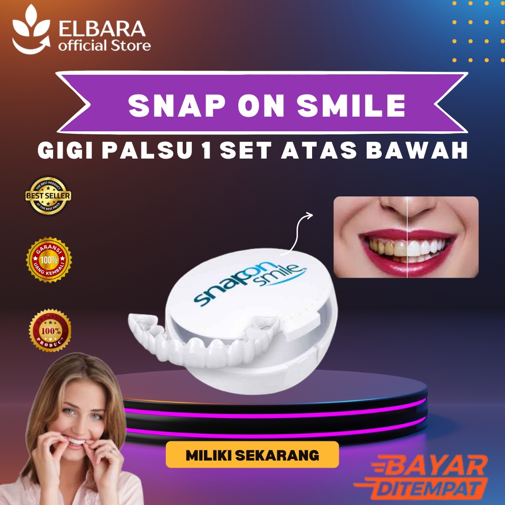 Jual Snap On Smile Original Authentic Veneer Gigi Palsu Instan