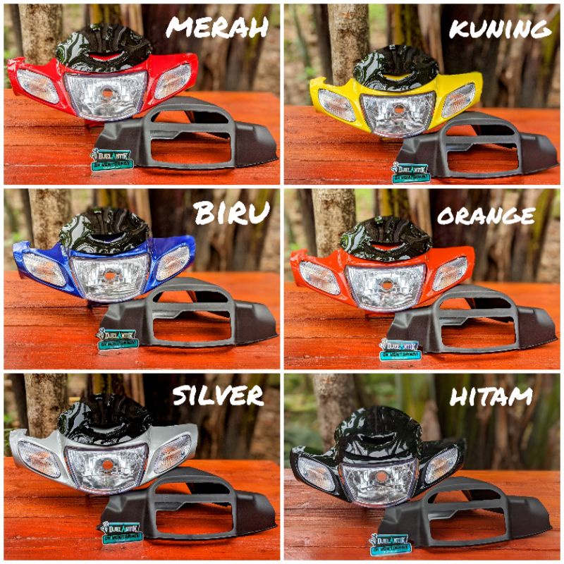 Jual BATOK TOTOK KEPALA DEPAN BELAKANG FIZ R SET REFLEKTOR DAN SEIN