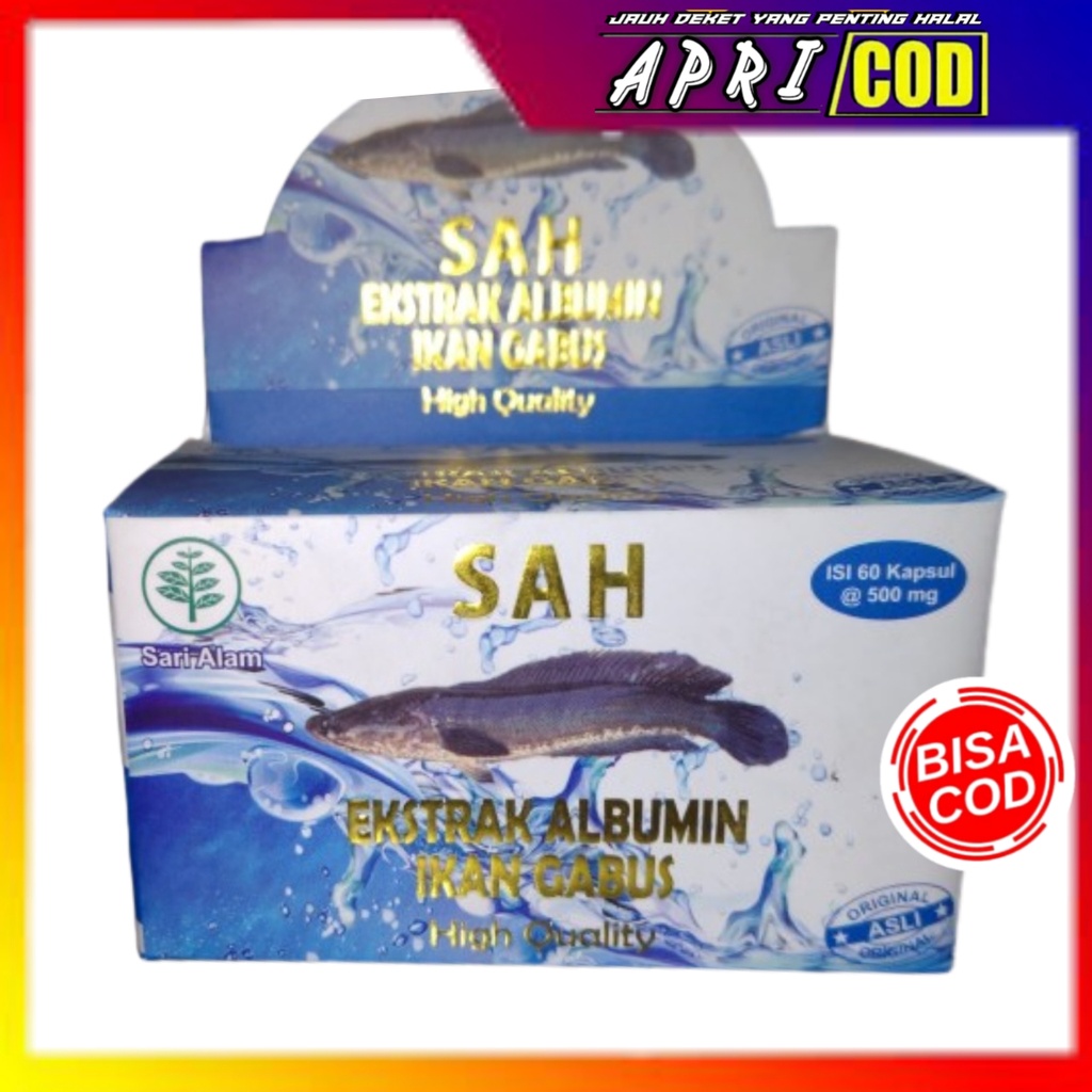 Jual Kapsul Kutuk Premium Original Ekstrak Albumin Ikan Gabus Obat