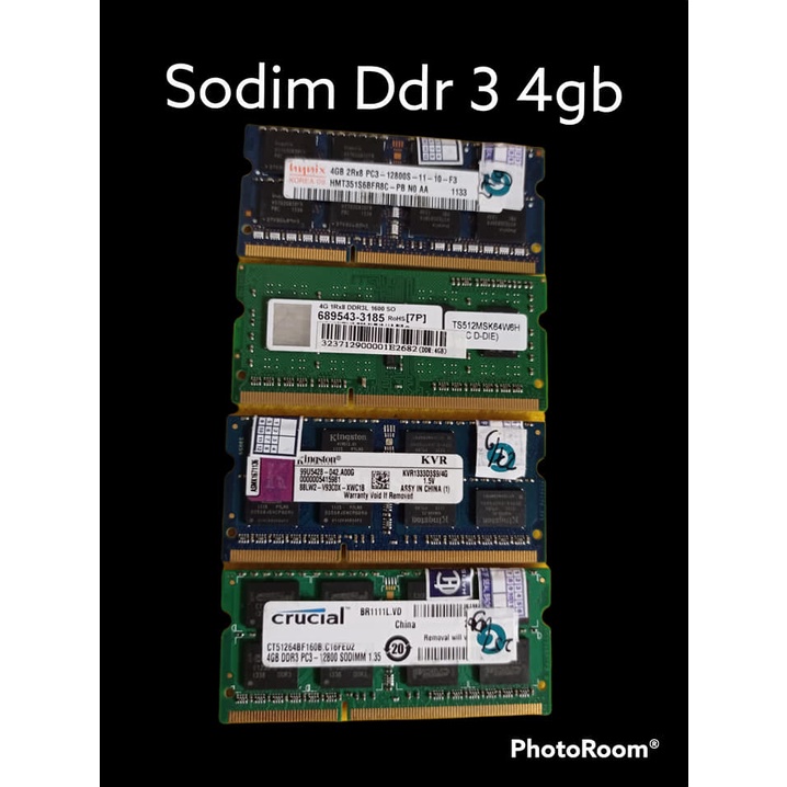 Jual Memory Sodim DDR 3 4GB Shopee Indonesia