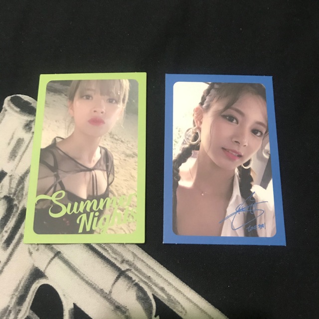 Jual Official Twice Jeongyeon Tzuyu Summer Nights Photocard Shopee